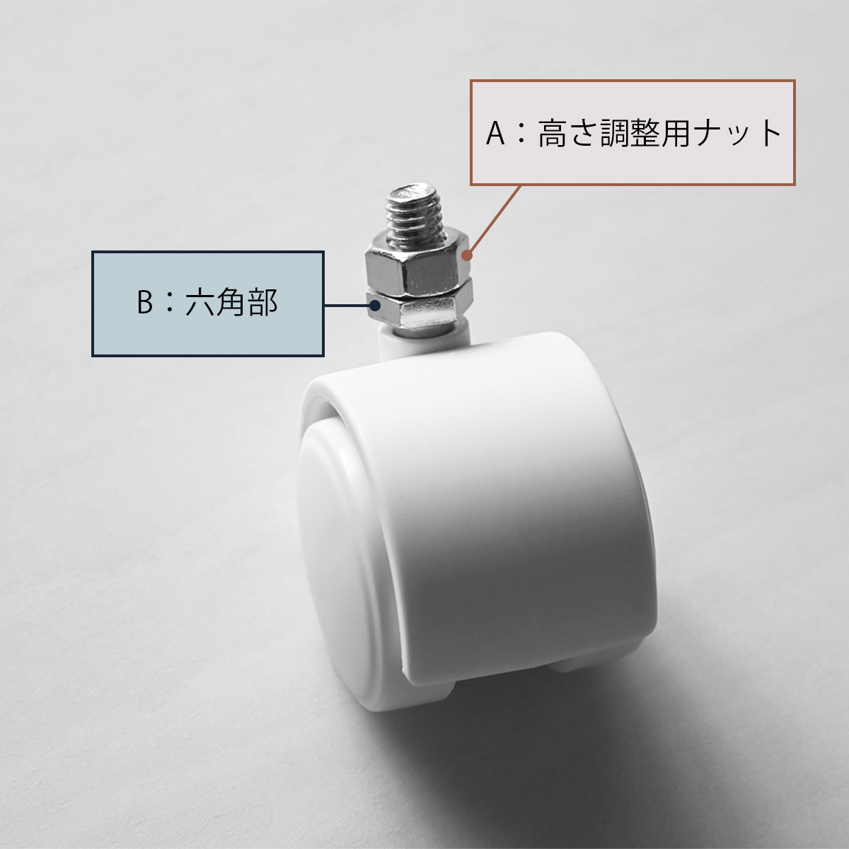 キャスターの取付け方法がわかりません。 ｜ 山崎実業